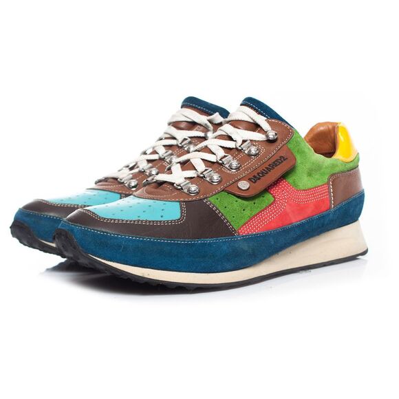 Dsquared2 multicolor track trainers